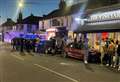 Brawl at town centre pub during England semi-final