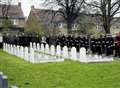 Memorial parade for Marines