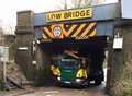 Kent's most hit rail bridges revealed