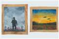 Remembrance Day: Artist’s used tea bag paintings pay tribute to fallen soldiers