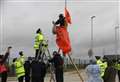 Five arrested after Amazon warehouse blockaded in Black Friday protest