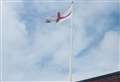 Flag raised honouring England’s Lionesses