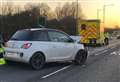 Crash sparked dual carriageway delays 