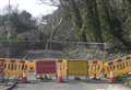 Dismay as landslide-hit route shuts until summer