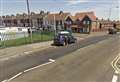 Child hit by car near primary school