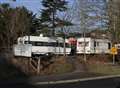 Travellers have left a town centre car park