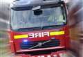 Fire crews called to flat blaze