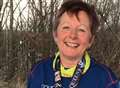 Marathon runner hits milestone