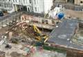 Shocking drone pictures reveal demolition of historic pavilion