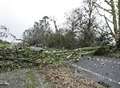 Severe gales due to hit county