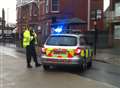 Tailbacks due to illegally parked van