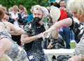 Sponge-flinging joins annual pie contest