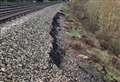 Railway line reopens as landslip repairs complete