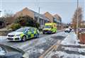 Warning over icy roads after woman taken to hospital