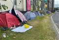 Rough sleepers next to major road told ‘tents being lived in won’t be removed’