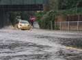 Heavy rain causes flooding