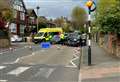 Road blocked after school-run crash