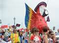 Huge crowds join town's colourful carnival