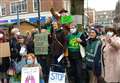 Protest over 'senseless' council plan to chop down city centre trees