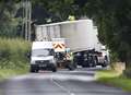 Power cut caused by overturned lorry