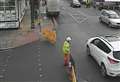 Fallen tree closes road