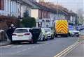 Man arrested as five police vehicles spotted in street