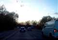 Stone 'thrown' at windscreen on busy road