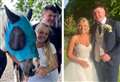 'We met at a farm as teenagers and are now hitched with five horses'