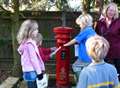 Children's post box stolen from garden