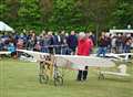 Model Bleriot airplane