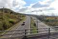 Person taken to hospital after motorway crash