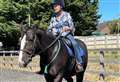 Horse-riding dream comes true at 78