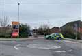 Road closed outside Sainsbury’s following crash