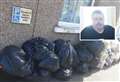 Disabled man hurt in bin bag fall