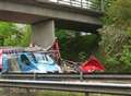 Witnesses sought after trucker dies in A2 bridge crash