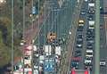 Tailback misery eases on A2