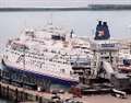 French strike hitting ferry services