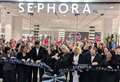 People camp overnight in shopping centre for opening of Sephora