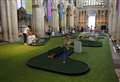 Cathedral crazy golf is hole-in-one success