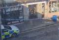 Old hotel building ‘collapses’ onto pavement