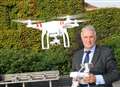 Estate agent drones home