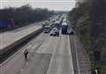 M20 closed after pedestrian found injured on roadside