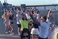 DiscoBoy prankster brings 'social discoing' to beach promenade 