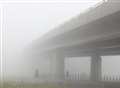 Sheppey Crossing closed after vehicles break down in thick fog