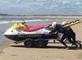 Lifeguards begin on beach where seven died