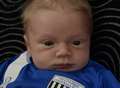 What a little dribbler! Meet Gills' youngest supporter