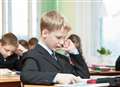 Pupils 'on strike' over controversial exams