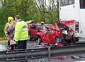 M2 crash man 'still critical'