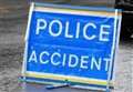 Motorbike crash blocks road off M20