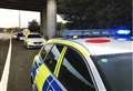 Arrest after pursuit on motorway